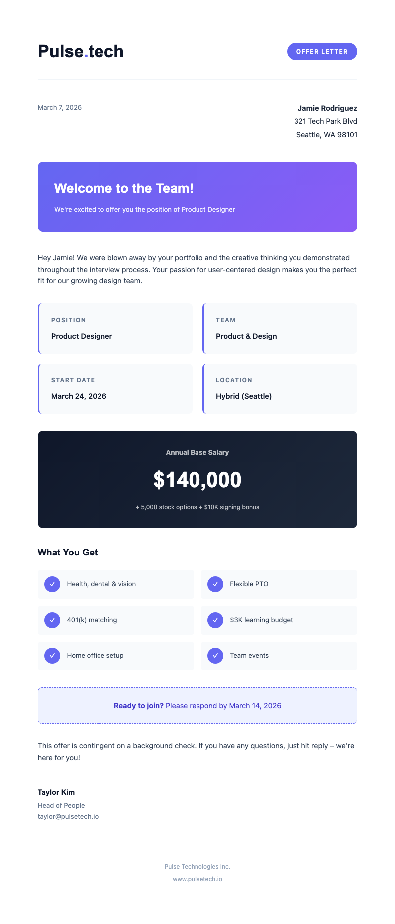 Tech startup vibrant